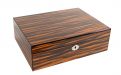 Humidor - Makassar-design, spanischer Zeder, für 40 Zigarren