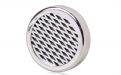 Humidor-Befeuchter mit Acrylpolymer-Kristallen, silber, rund (6cm)