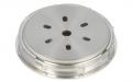 Humidor-Hygrometer - silber/weiss (5cm)