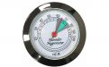Humidor-Hygrometer - silber/weiß mit akzeptabler Bereich (36mm)