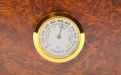 Humidor - Braun, Wurzelnholz-dekor, spanischer Zeder, für 40 Zigarren