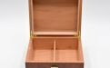 Humidor - Braun, Wurzelnholz-dekor, spanischer Zeder, für 40 Zigarren