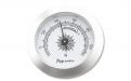 Hygrometer - 50/37 mm, silberfarbe