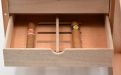 Humidorschrank - Mahagony-Farbe, Glastür, spanischer Zeder, für 80 Zigarren