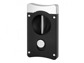 Zigarrenabschneider Caseti V-Cut - schwarz matt