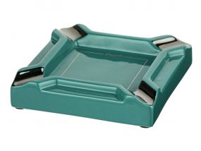 Caseti Zigarren-Aschenbecher - light petrol (20x20cm)