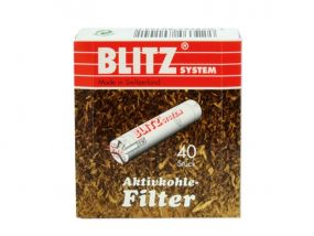 BLITZ system Pfeifenfilter 40 Stücke