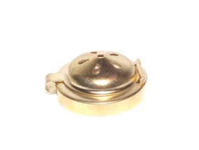Pfeifendeckel - golden, löcherig