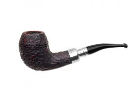 Peterson Pfeife Spigot Silver XL14 Rustic F-lip