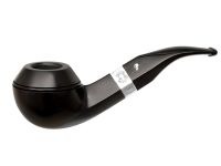 Peterson Pfeife Sherlock Holmes Squire Ebony F-lip